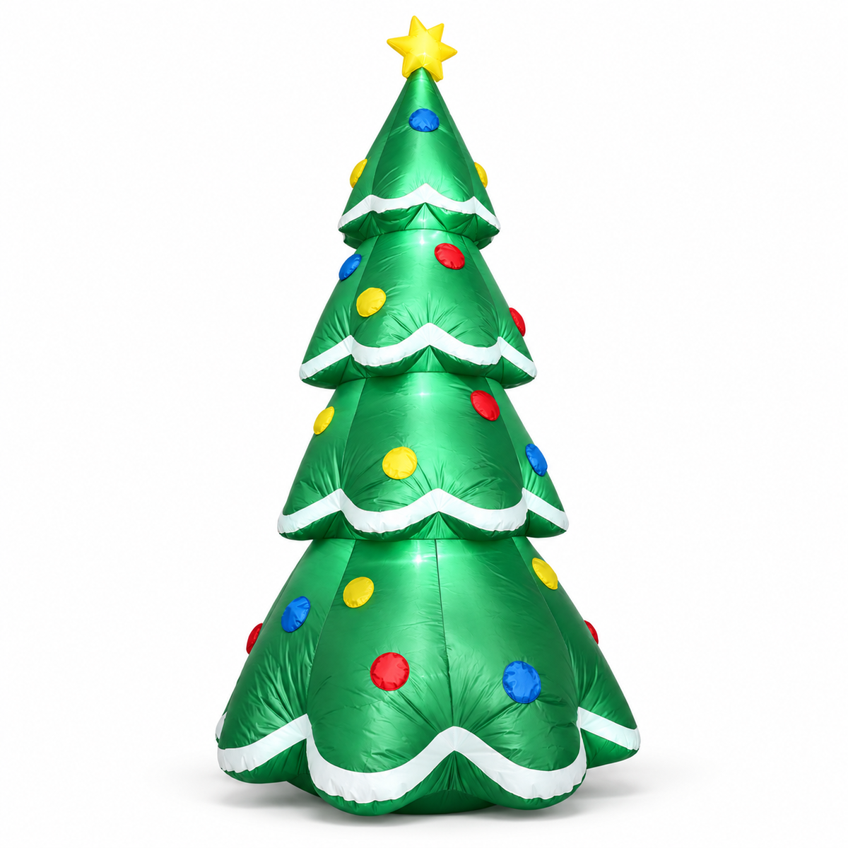 🎄 Inflatable Tree | Weather-Ready Fabric | Outdoor Decor | Family Gift | Glowing Star