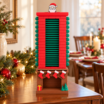 🎅 Advent Calendar | Festive Plastic Fireplace | Family Countdown Magic