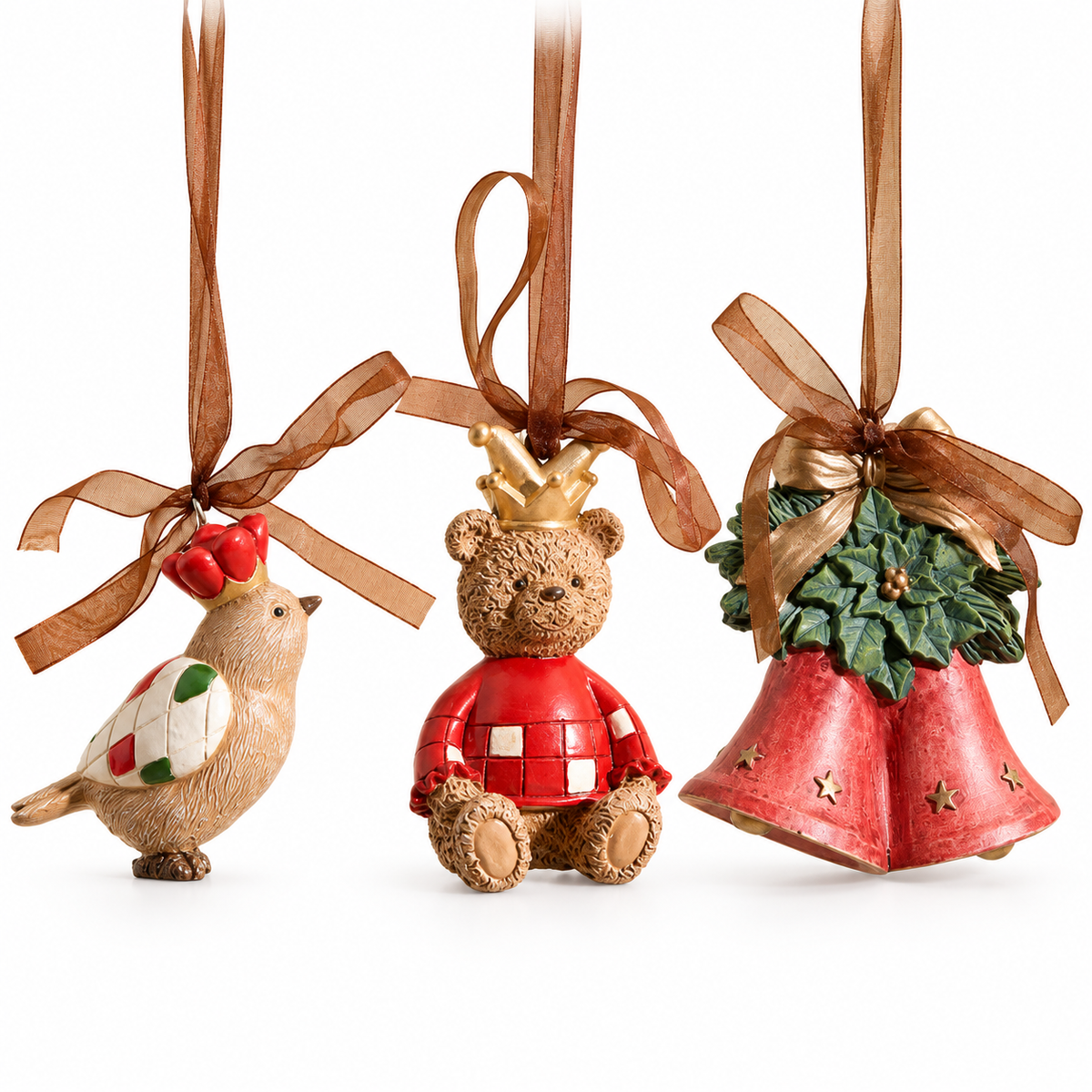 🎄 Ornaments | Resin | Tree Decor | Holiday Gifts | Classic Charm