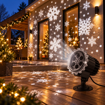 ❄️ Christmas Projector | Outdoor Decor | Holiday Gift | Snowflake Effects
