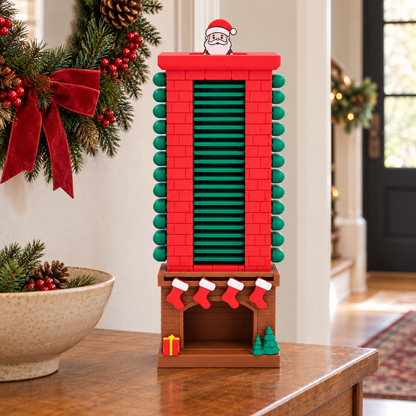 🎅 Advent Calendar | Festive Plastic Fireplace | Family Countdown Magic