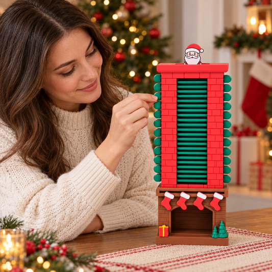 🎅 Advent Calendar | Festive Plastic Fireplace | Family Countdown Magic